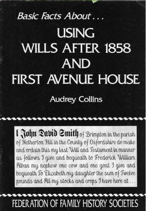 Using Wills after 1858